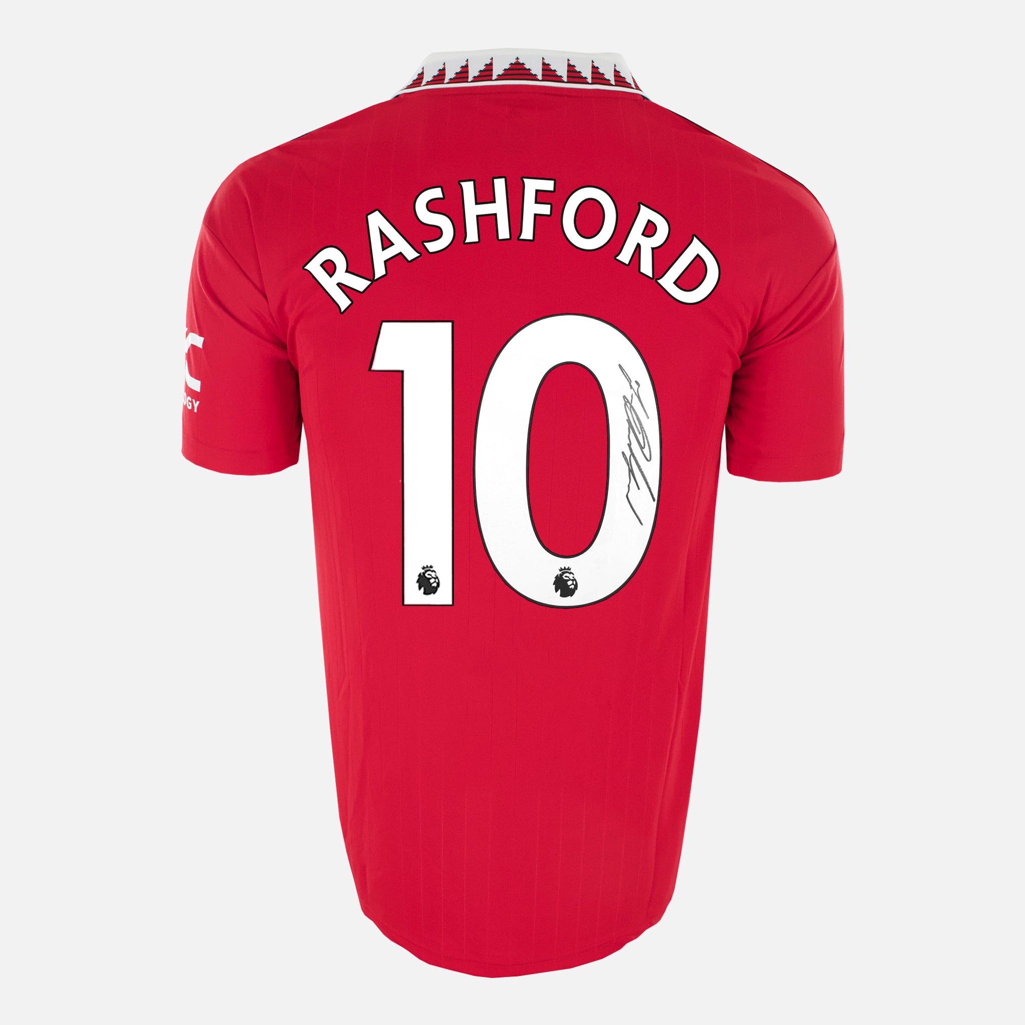 Marcus Rashford Signed Manchester United Shirt 2022-23 [10] New – The Vault