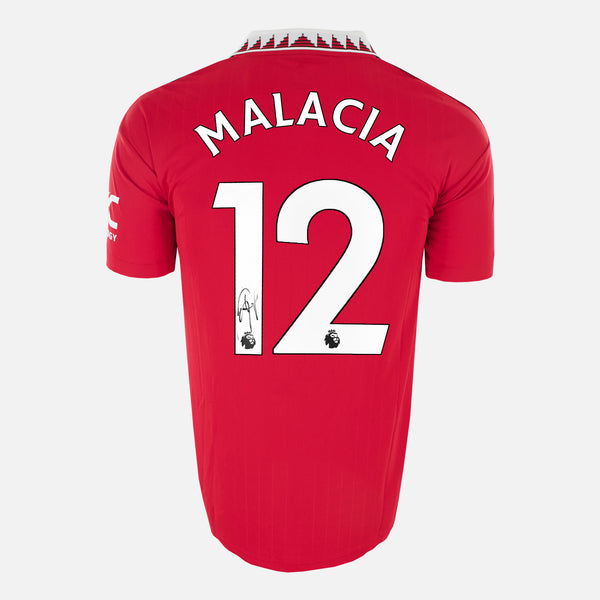 Tyrell Malacia Signed Manchester United Shirt