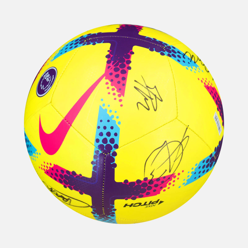 Squad Signed Nottingham Forest 2022-23 Premier League Ball [13 Autographs]