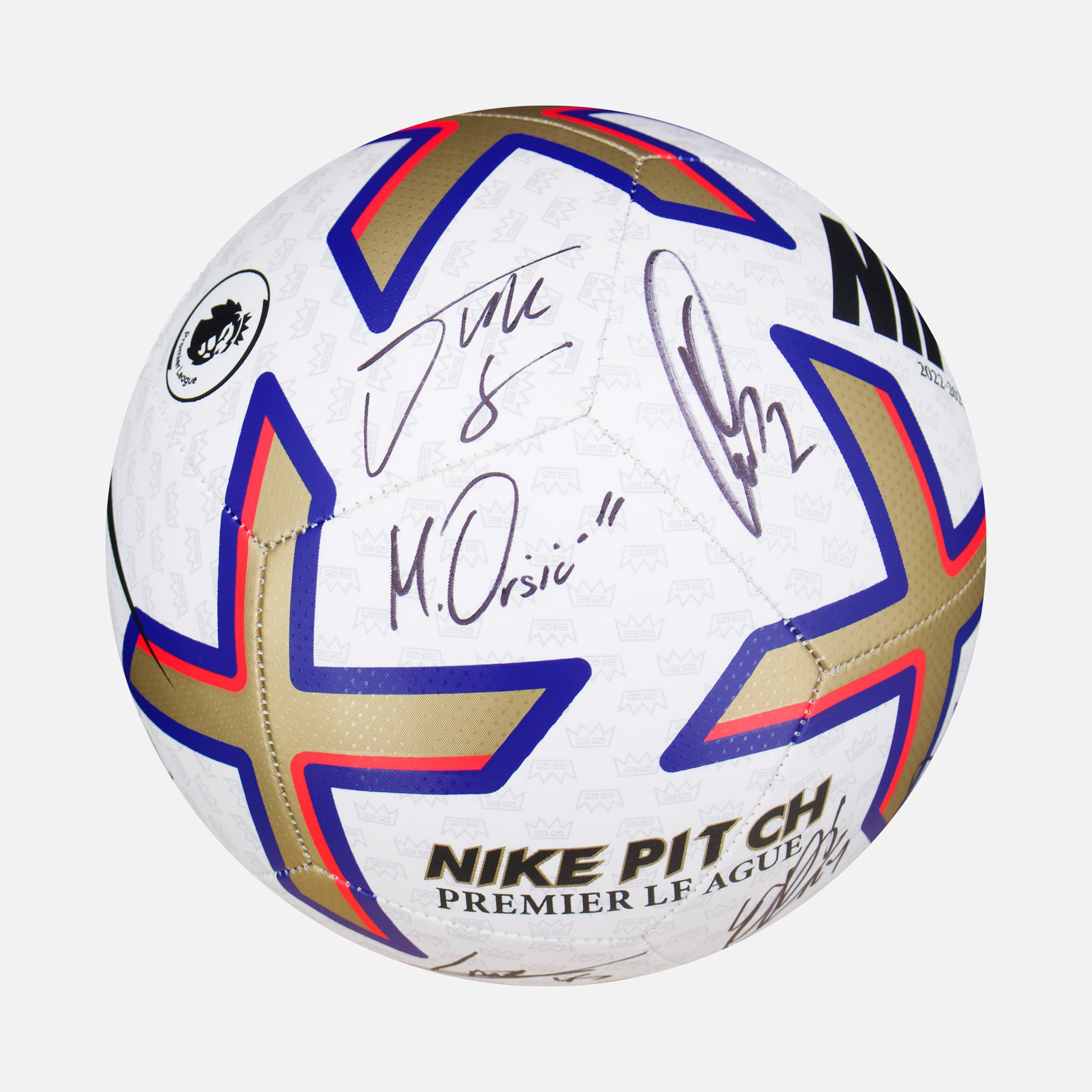 Squad Signed Southampton 2022-23 Premier League Ball [17 Autographs Squad Signed Southampton 2022-23 Premier League Ball [17 Autographs