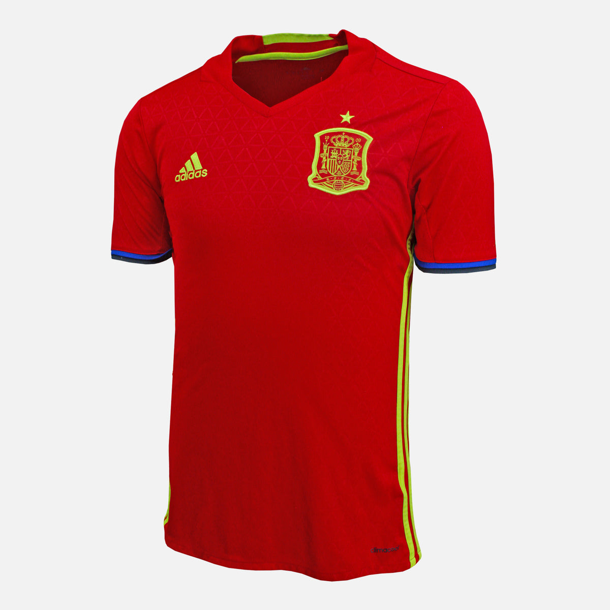 2016-17 Spain Home Shirt [Perfect] — Verified official Spain shirt, condition graded | The Vault