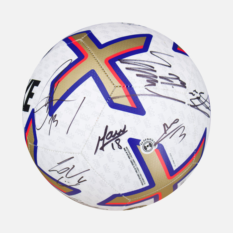 Squad Signed Southampton 2022-23 Premier League Ball [17 Autographs]