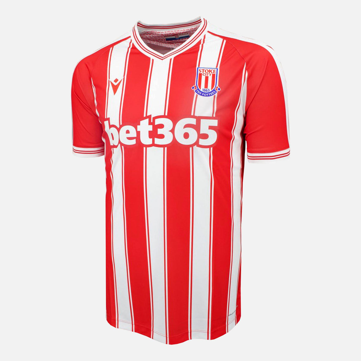 2020-21 Stoke City Home Shirt [New] L — Original and official Stoke City shirt, brand new with tags | The Vault
