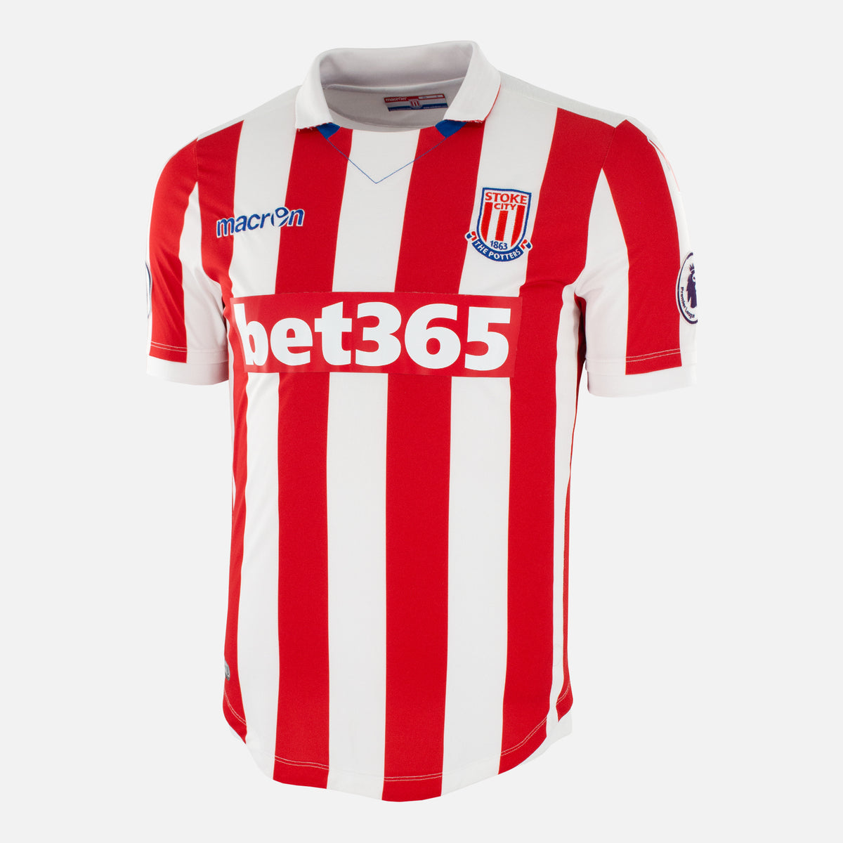 2016-17 Stoke City Home Shirt Shaqiri 22 [Excellent] S — Looking after your Stoke City Home jersey | The Vault