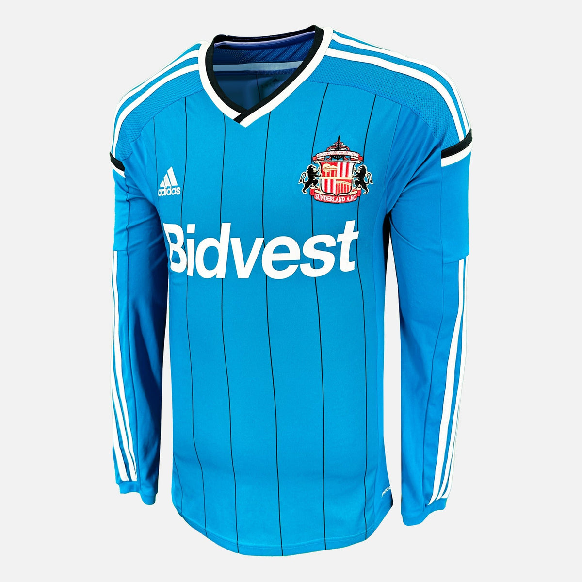 2014-15 Sunderland Away Shirt long sleeve [Excellent] S — Verified official Sunderland shirt, condition graded | The Vault