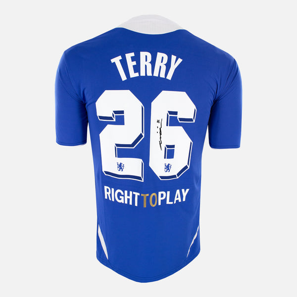 John Terry Signed Chelsea Shirt 2012 CL Final [26]