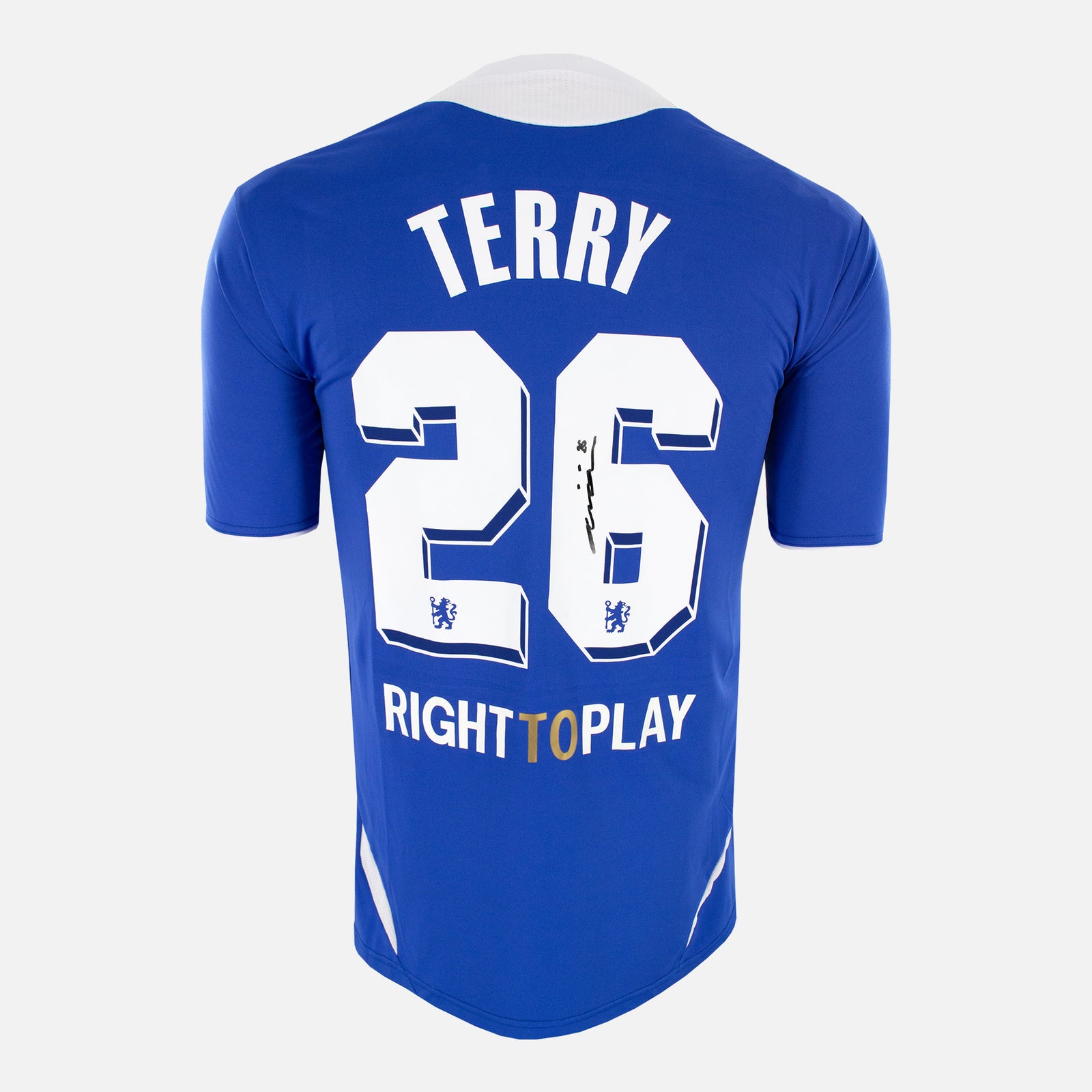 Chelsea John e Terry 26 正規品 Framed John Terry Signed Chelsea Shirt | Classic