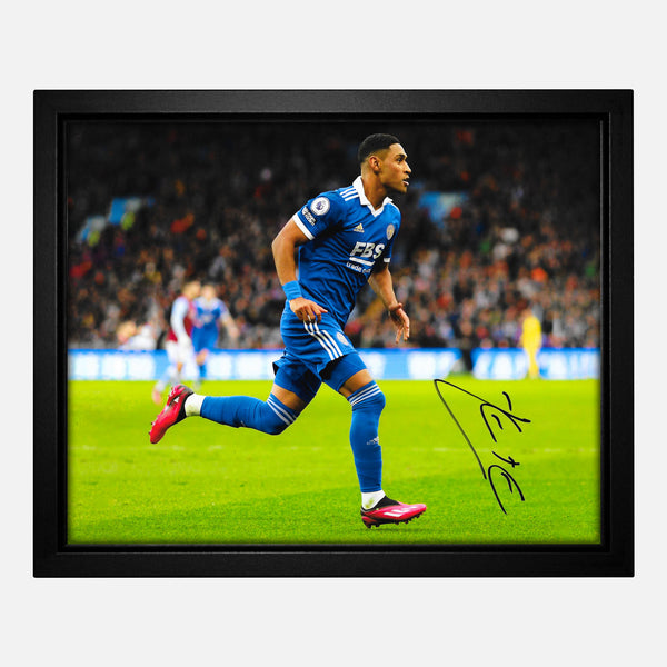 Framed Tetê Signed Leicester City Photo