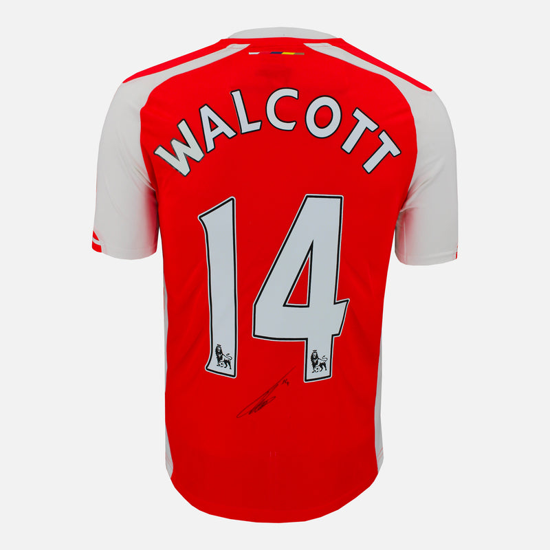 Theo Walcott Signed Arsenal Shirt