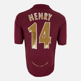 Thierry Henry Signed Arsenal Shirt Football Kit