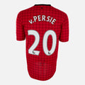 Robin van Persie Signed Manchester United Shirt 2012-13 Home [20]