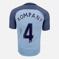 Vincent Kompany Signed Manchester City Shirt 2016-17 Home [4]