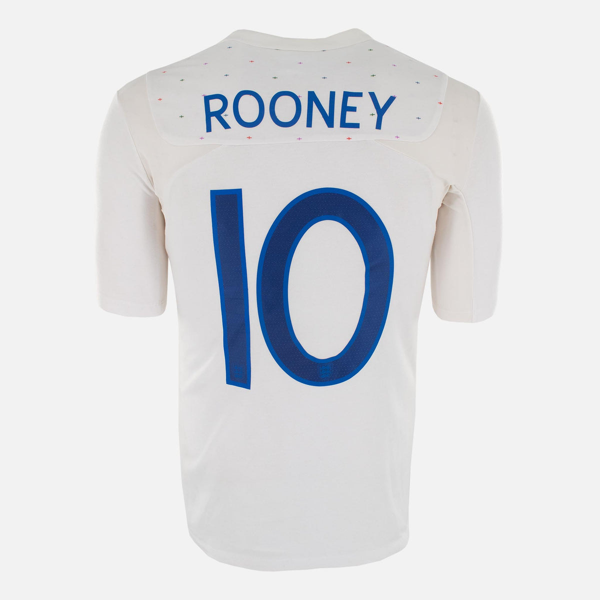 2010-11 England Home Shirt Rooney 10 [Perfect] S — Verified official England shirt, condition graded | The Vault