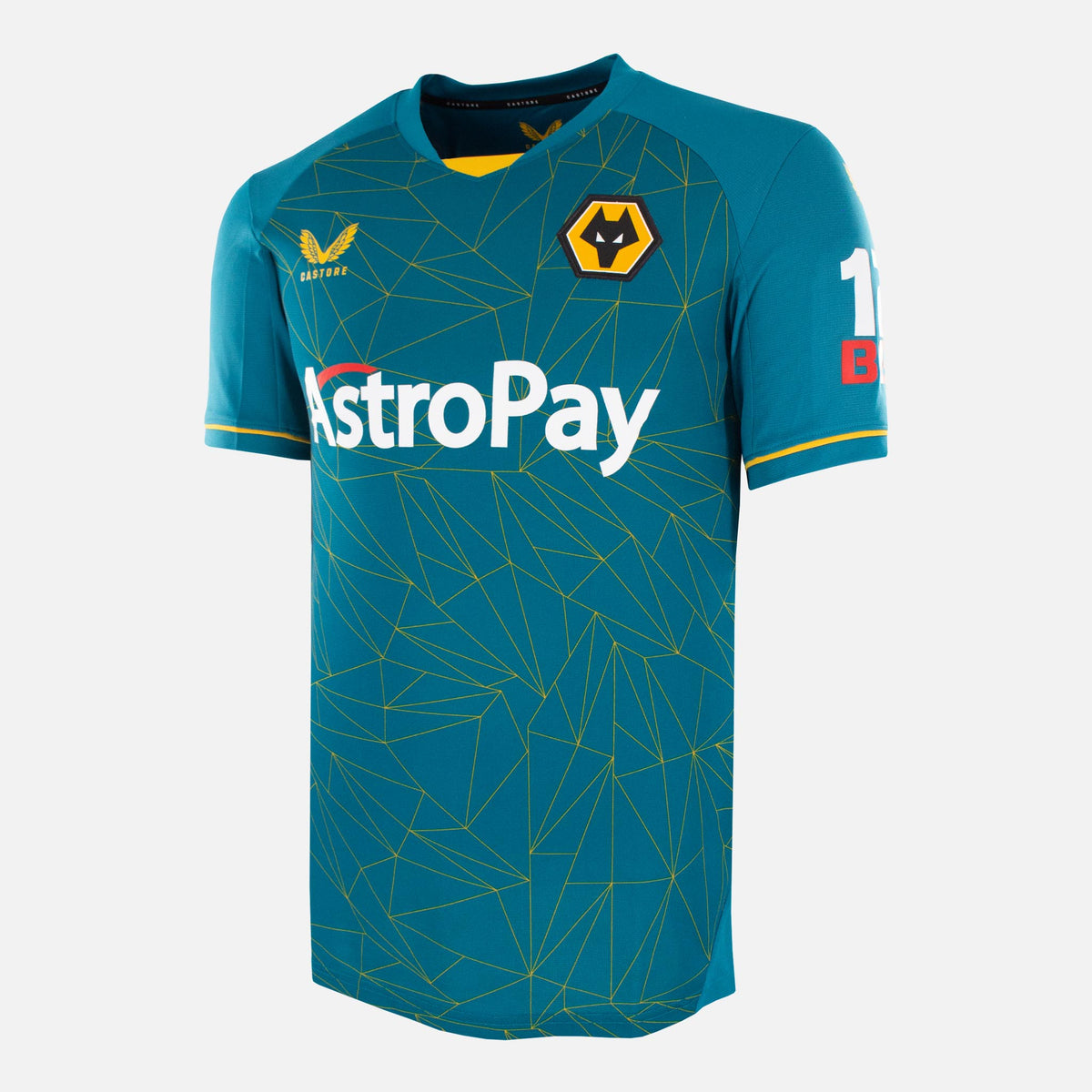 2022-23 Wolves Away Shirt Coady 16 [New] S — Looking after your new Wolves Away shirt | The Vault