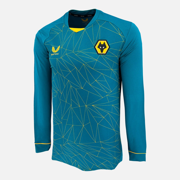 Ruben Neves Signed Wolves Shirt 2022-23 Away [8]