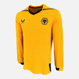 Rayan Ait-Nouri Signed Wolves Shirt 2022-23 Home [3]