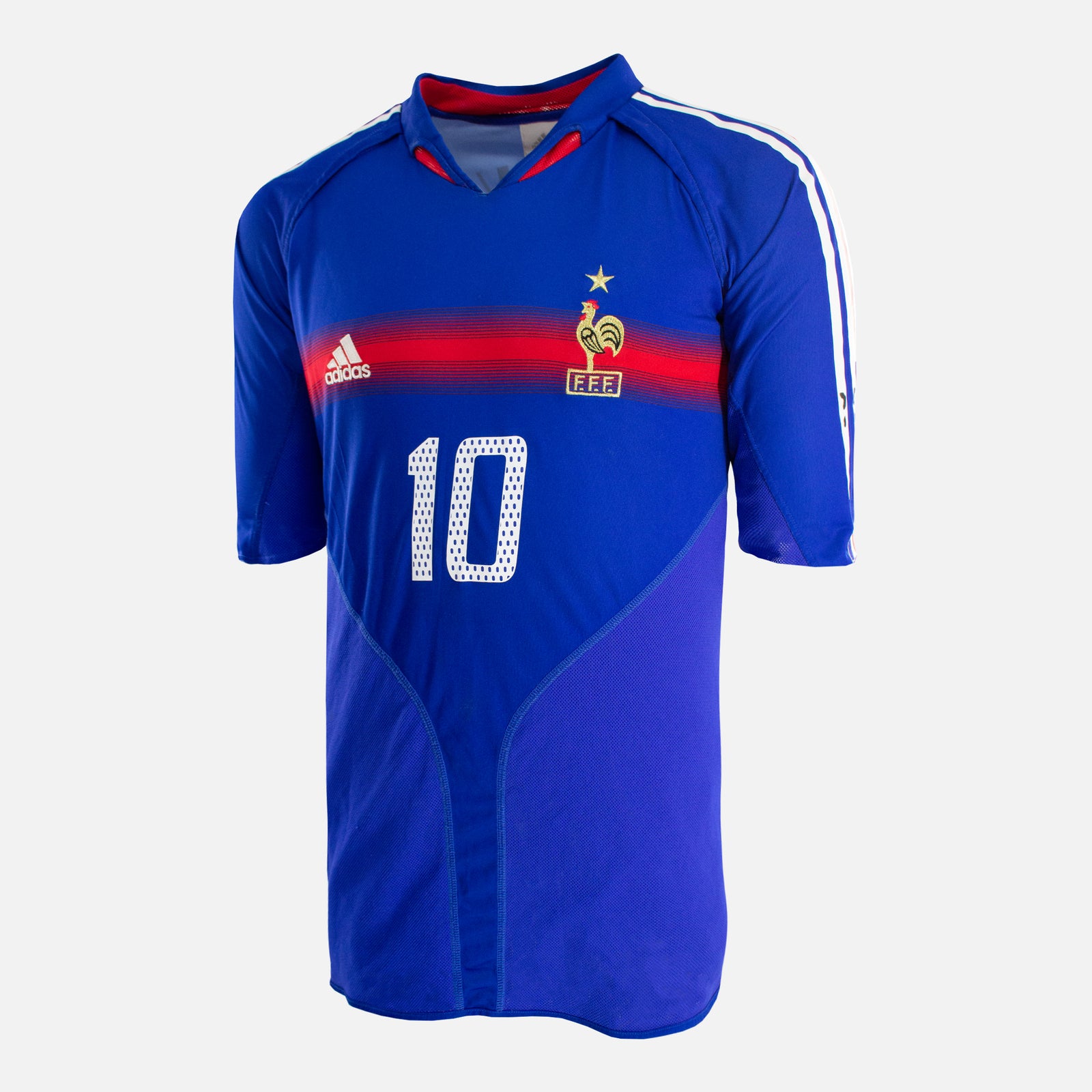 ウェア 2002 FRANCE ZIDANE Home shirt Vintage 2002 FRANCE Home Shirt ZINEDINE ZIDANE #10 Size S/M