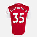 Oleksandr Zinchenko Signed Arsenal Shirt 2022-23 Home [35]