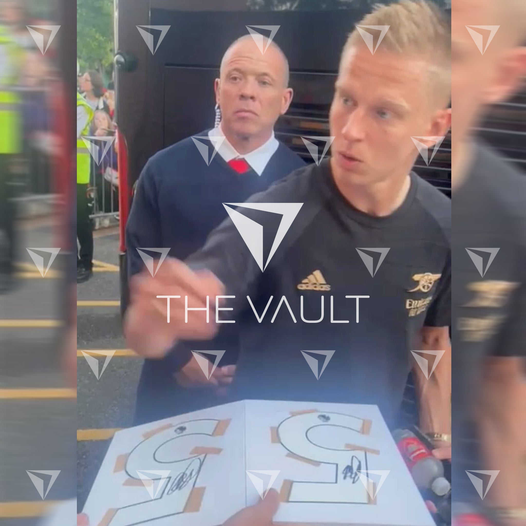 Oleksandr Zinchenko Signed Arsenal Shirt 202223 Home [35] The Vault