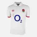 Mako Vunipola Signed England Rugby Shirt 2020-21 Home [Front]