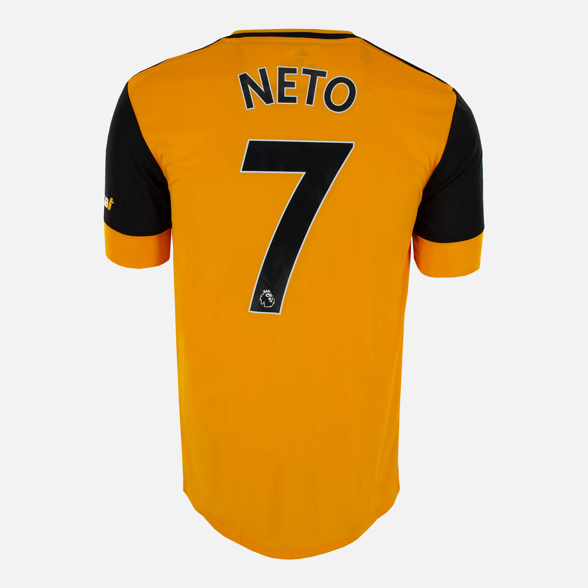 2020-21 Wolves Home Shirt Neto 7 [New] M — Original and official Wolves shirt, brand new with tags | The Vault
