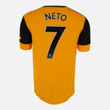 Pedro Neto Wolves 2020-21 home adidas shirt