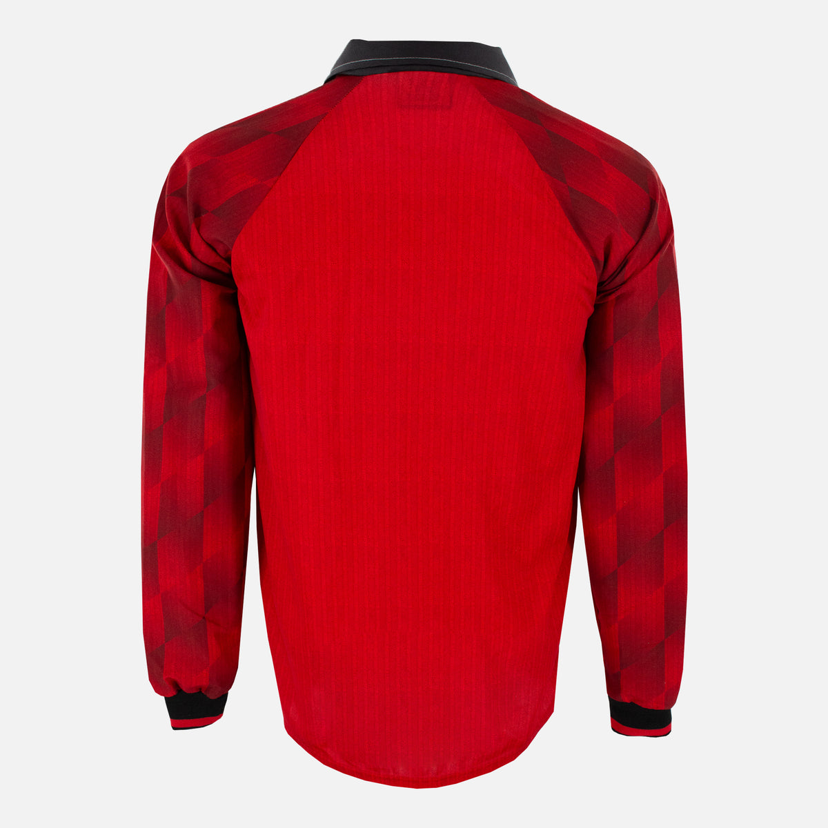 1996-98 Manchester United Home Shirt long sleeve [Perfect] L — Looking after your Manchester United Home jersey | The Vault