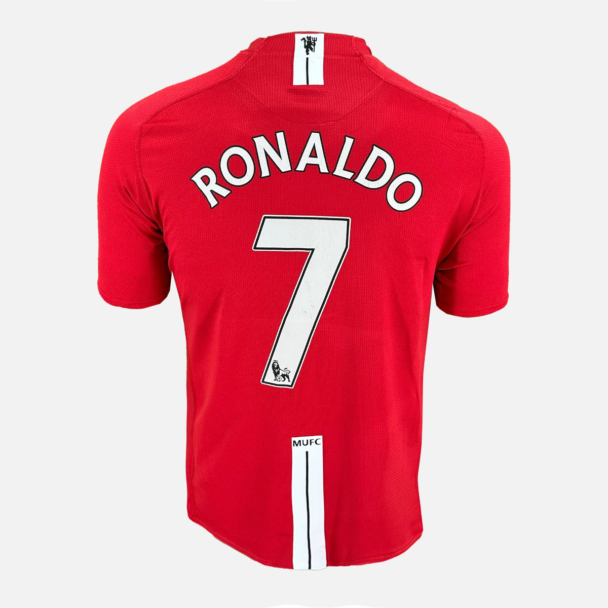 2007-09 Manchester United Home Shirt Ronaldo 7 [Perfect] S — Verified official Manchester United shirt, condition graded | The Vault