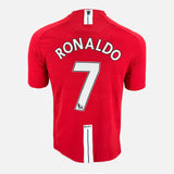 2007-09 Manchester United Home Shirt Ronaldo 7 [Perfect] S