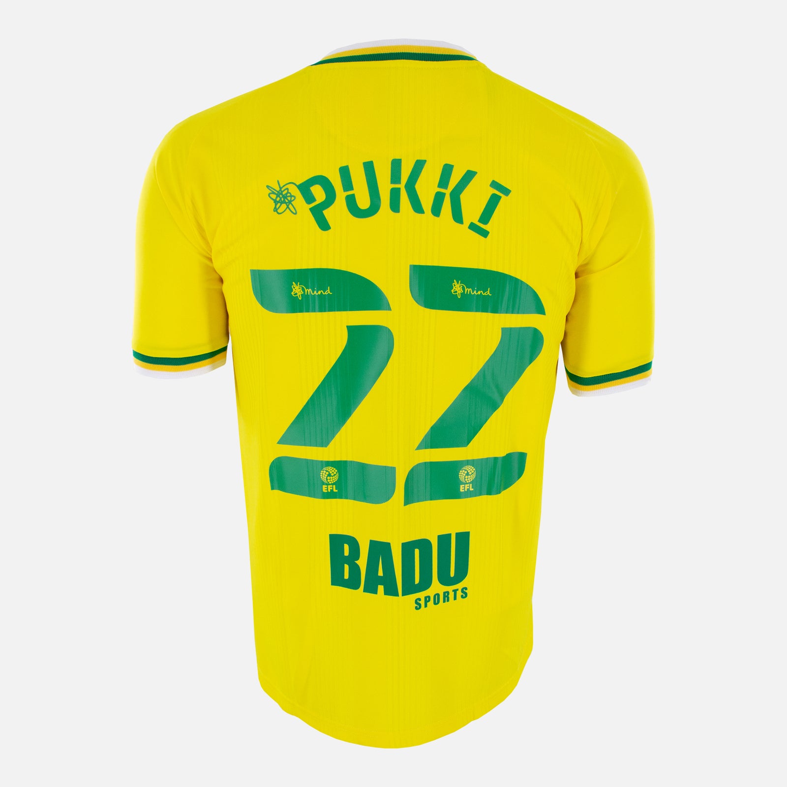 Maillot Domicile Norwich City 2020/2021 - Errea - Taille 13-14 Ans (Femme/Garçon) - Jaune