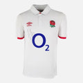 Tom Curry Signed England Rugby Shirt 2020-21 Home [Front]