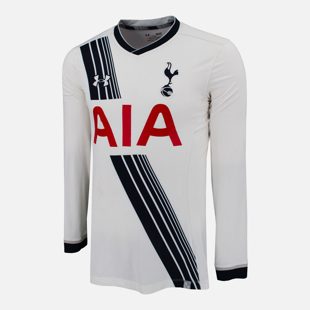 2015-16 Tottenham Hotspur Home Shirt long sleeve [Perfect] S — Verified official Tottenham Hotspur shirt, condition graded | The Vault